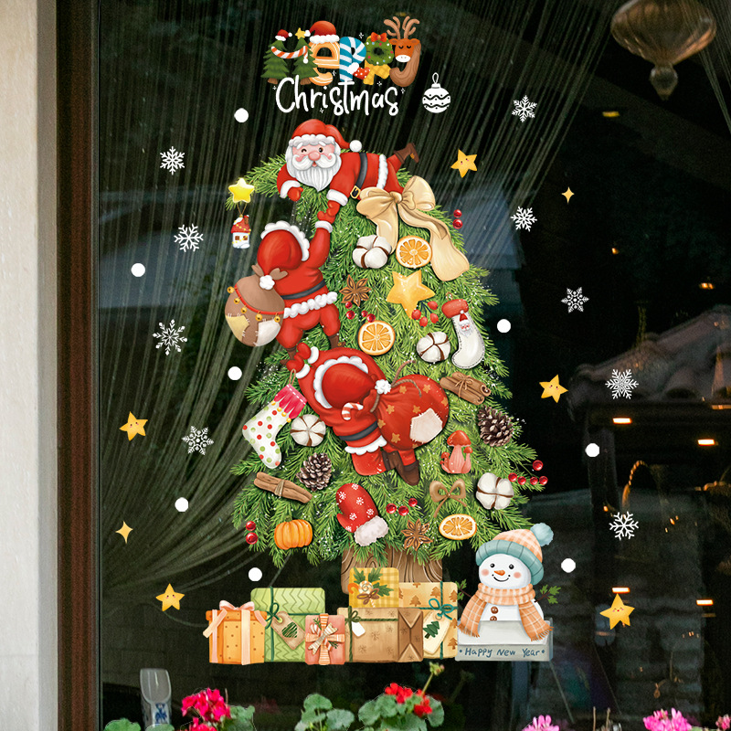Snowflake Window Decal - 2025 Merry Christmas pencere camı Sticker