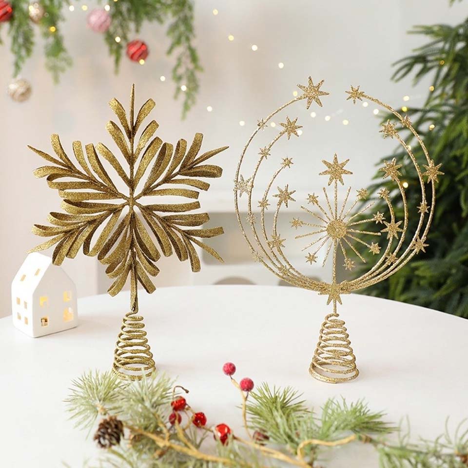 Star Tree Topper - Yıldız Şeklinde Noel Ağacı Tepesi Oyuk