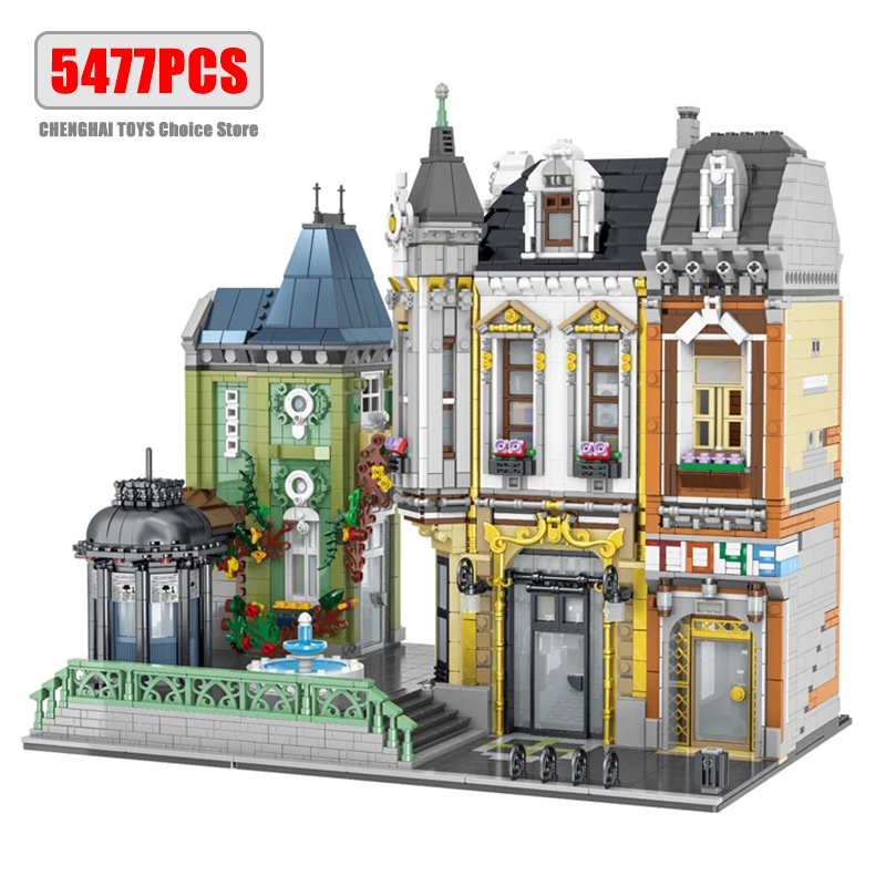 Lego Set Creator - 5477 adet çağırıyorum sokak görünümü setleri