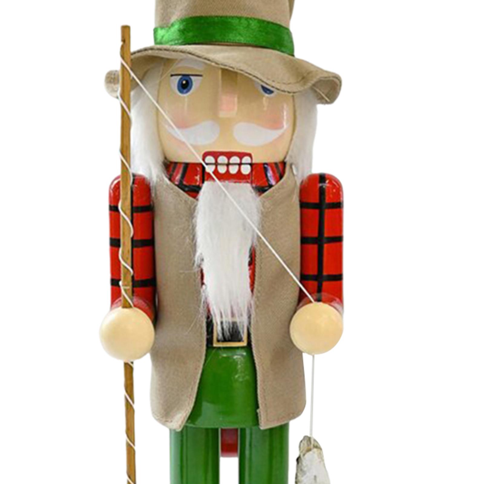 Nutcracker Figurine - Ahşap Fındıkkıran Noel Süsü Masa Süsü