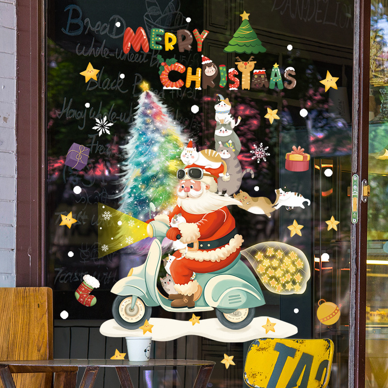 2025 Merry Christmas pencere c - Snowflake Window Decal incelemesi ve fiyatı