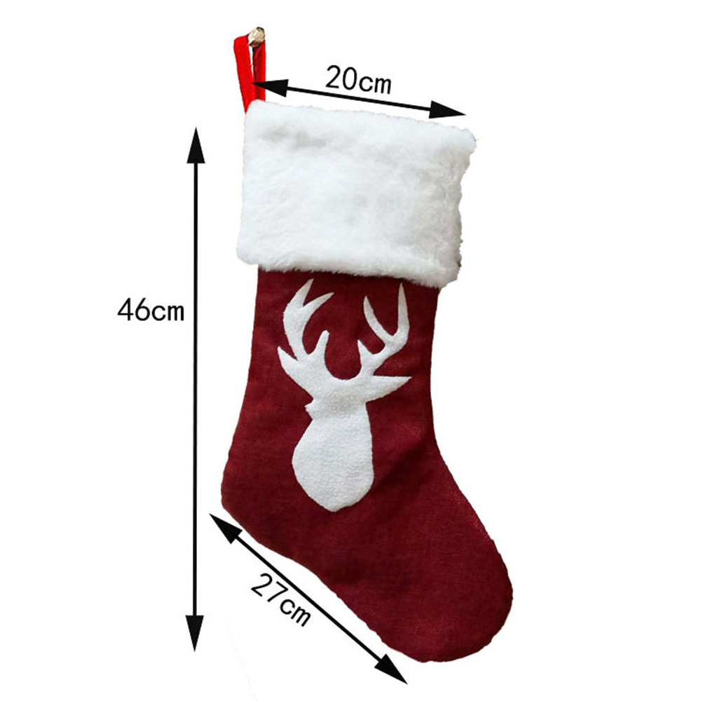 46Cm peluş büyük noel çorap ça - Christmas Stocking Hanging incelemesi ve fiyatı