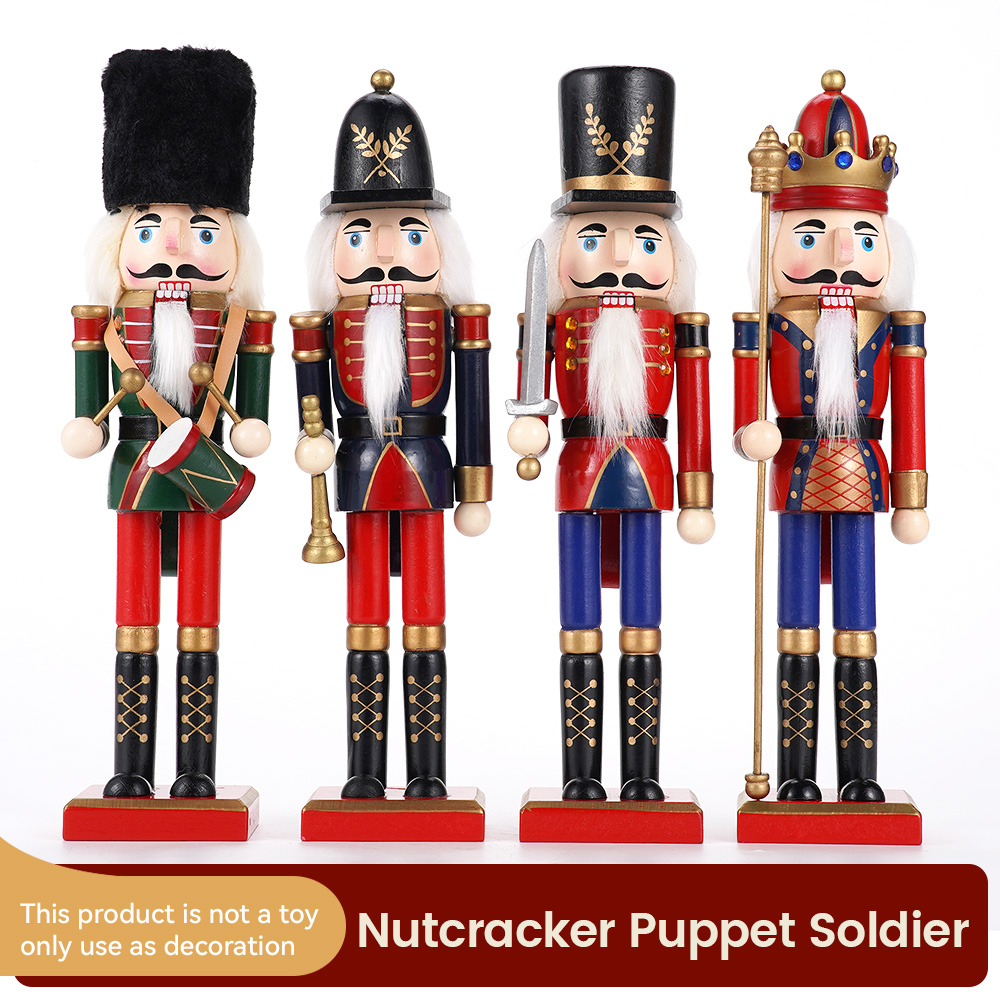 30 cm Ahşap Fındıkkıran Süs As - Nutcracker Figurine incelemesi ve fiyatı