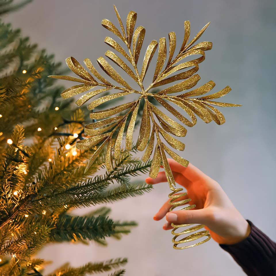 Yıldız Şeklinde Noel Ağacı Tep - Star Tree Topper incelemesi ve fiyatı