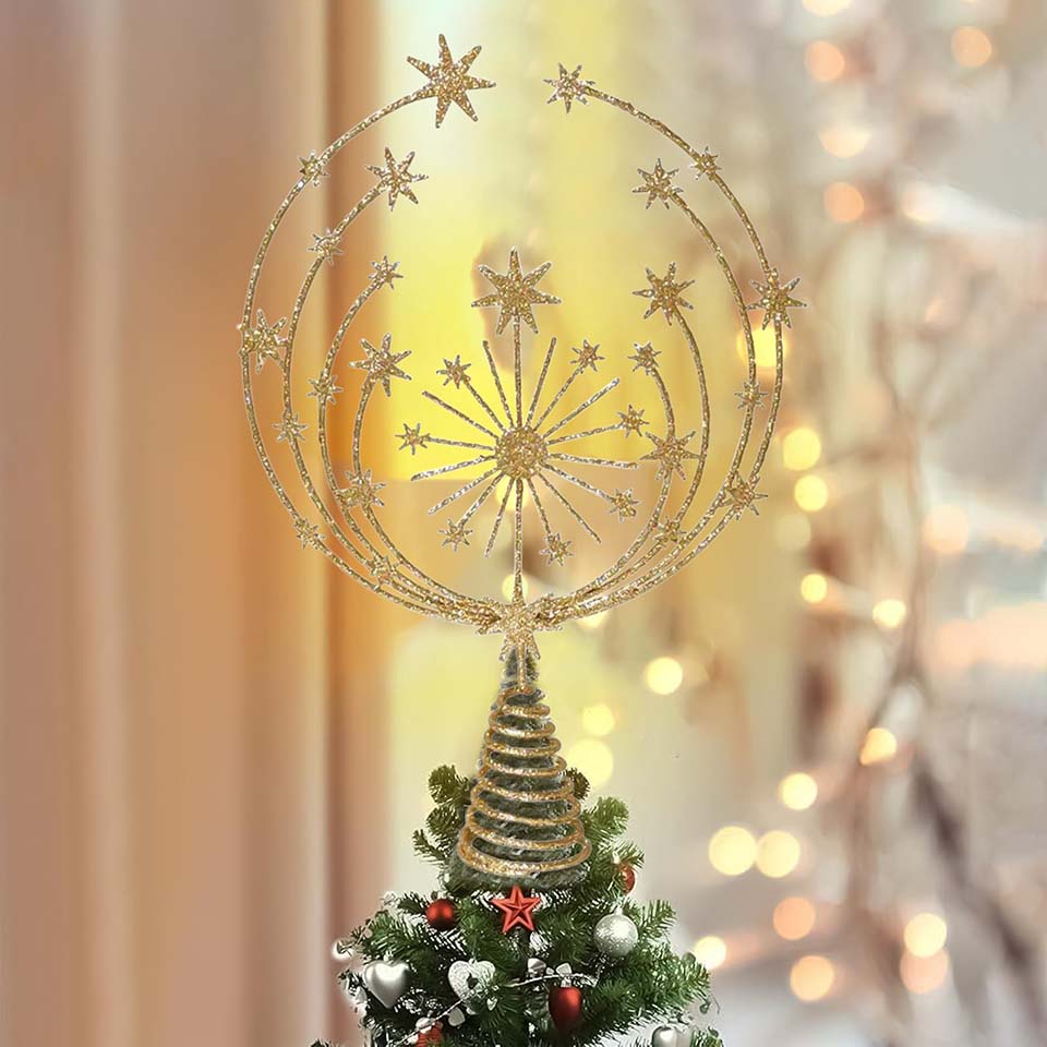 Yıldız Şeklinde Noel Ağacı Tep - Star Tree Topper incelemesi ve fiyatı