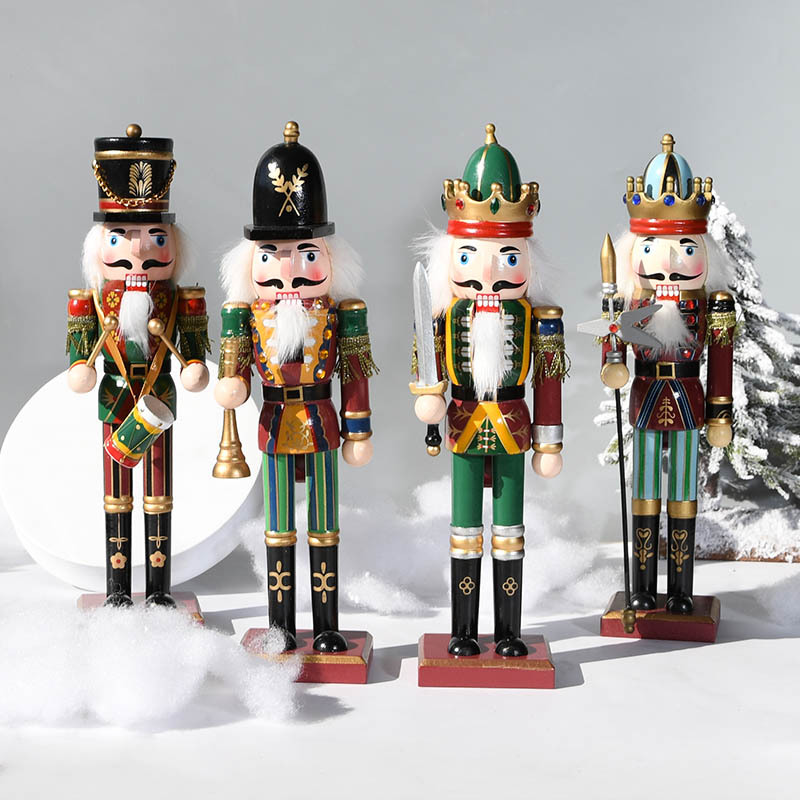 30CM Ahşap Fındıkkıran Asker V - Nutcracker Figurine incelemesi ve fiyatı