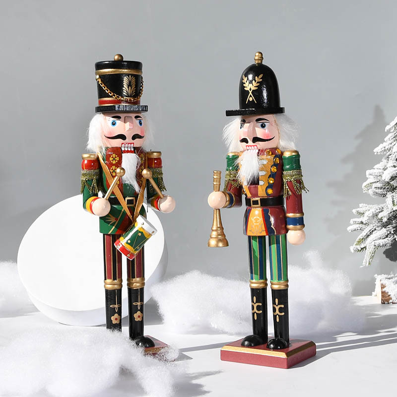 30CM Ahşap Fındıkkıran Asker V - Nutcracker Figurine incelemesi ve fiyatı