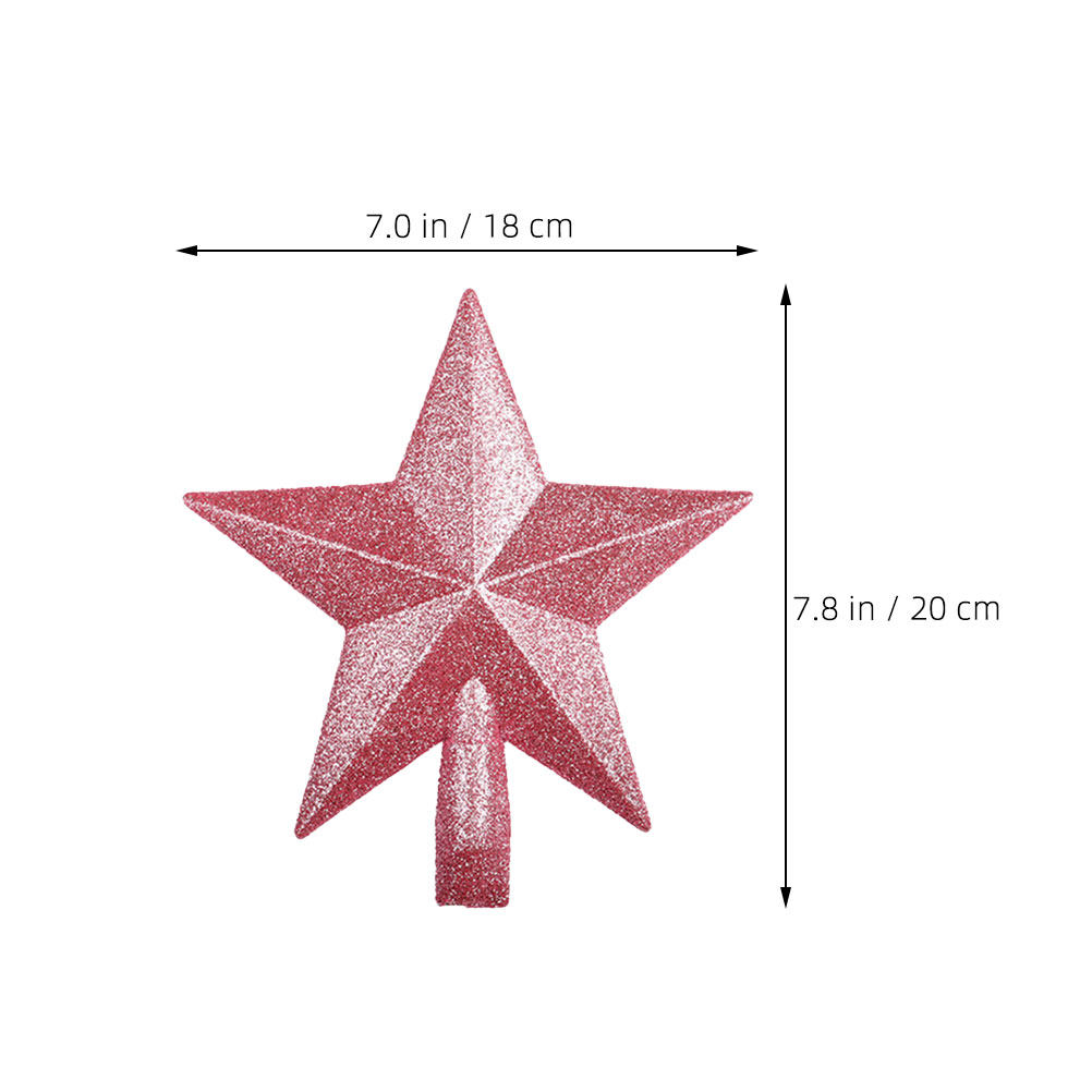 3 Adet Tatil Noel Süsleri Deko - Star Tree Topper incelemesi ve fiyatı