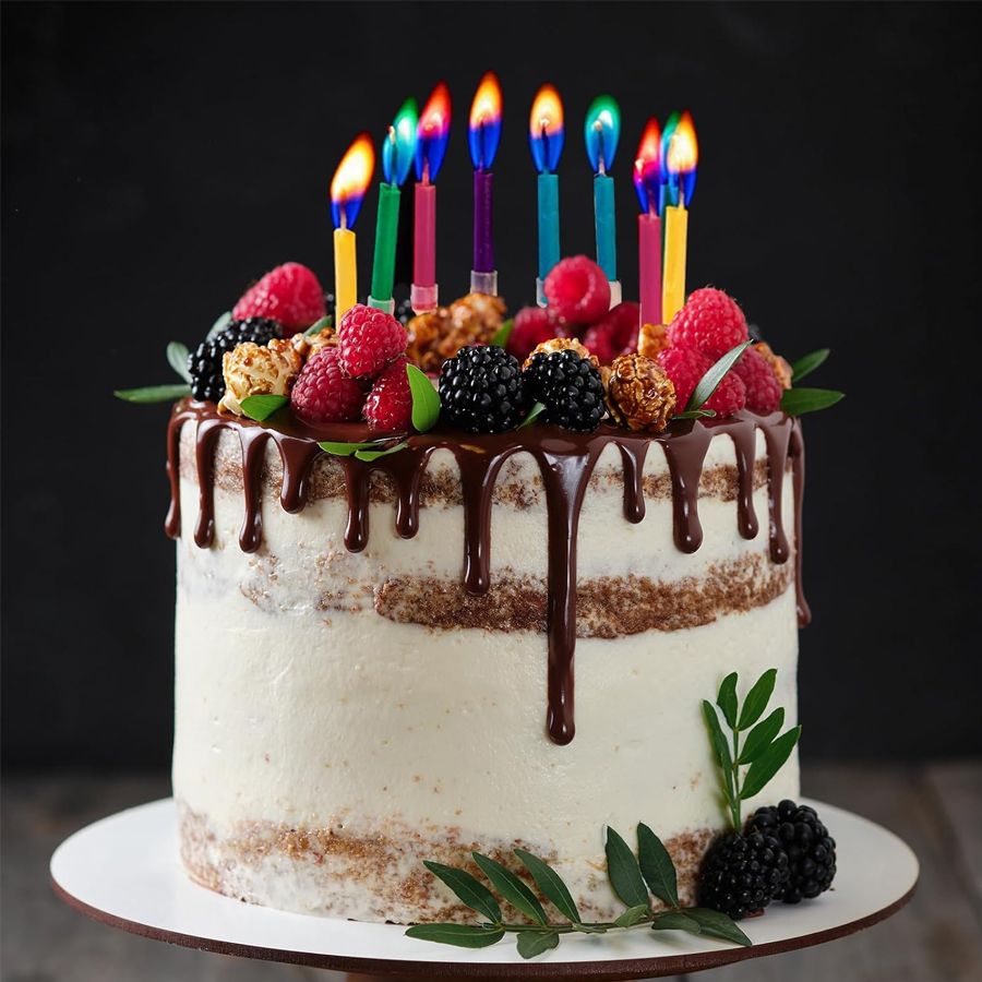 12/24 Adet doğum günü pastası  - Holiday Candle Set incelemesi ve fiyatı
