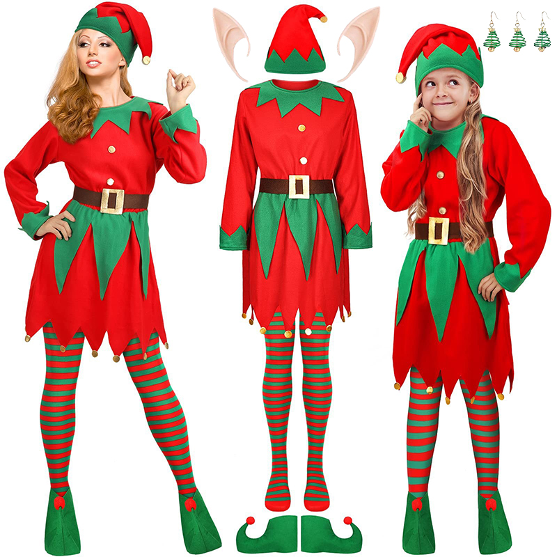 Noel Elf Kostümleri Çocuklar Y - Elf Costume Christmas incelemesi ve fiyatı