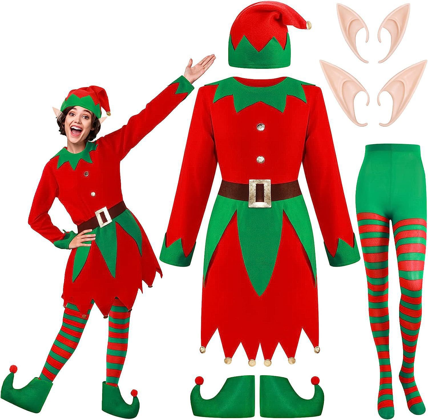 Noel Elf Kostümleri Çocuklar Y - Elf Costume Christmas incelemesi ve fiyatı