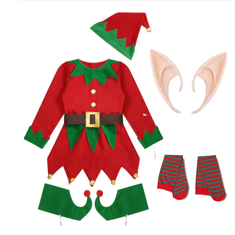 Noel Elf Kostümleri Çocuklar Y - Elf Costume Christmas incelemesi ve fiyatı
