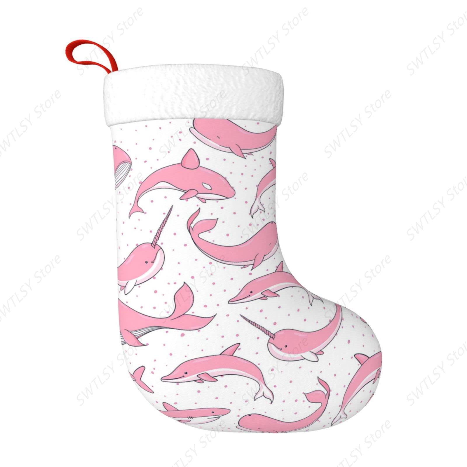 Noel Pembe Balinalar Yılbaşı T - Christmas Stocking Hanging incelemesi ve fiyatı