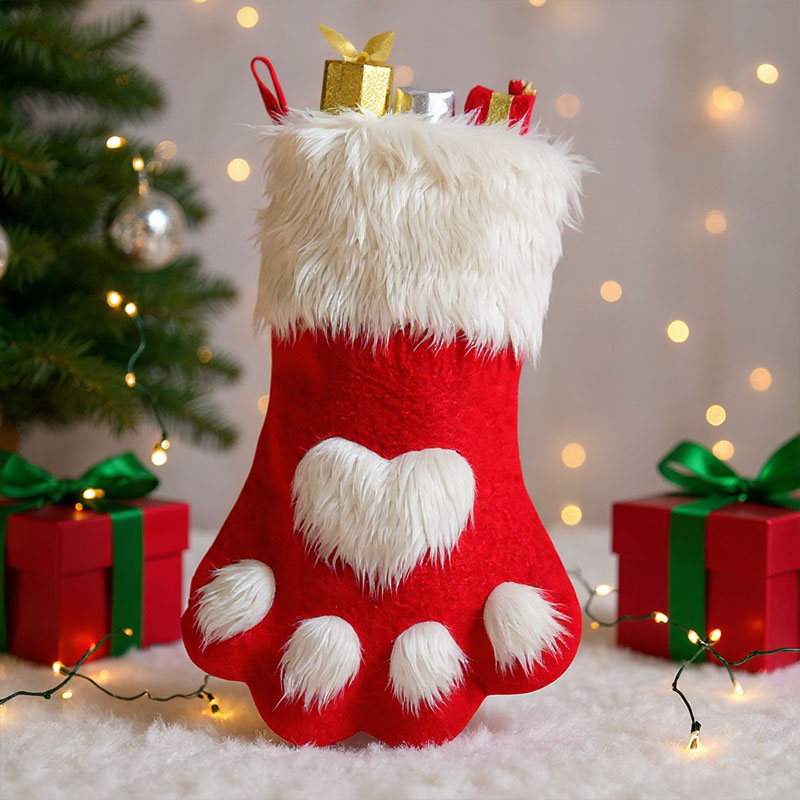 1-10 adet Noel evcil hayvan pa - Christmas Stocking Hanging incelemesi ve fiyatı