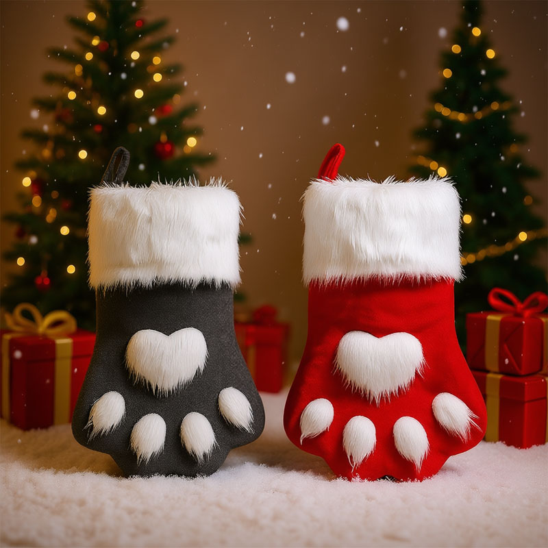 1-10 adet Noel evcil hayvan pa - Christmas Stocking Hanging incelemesi ve fiyatı