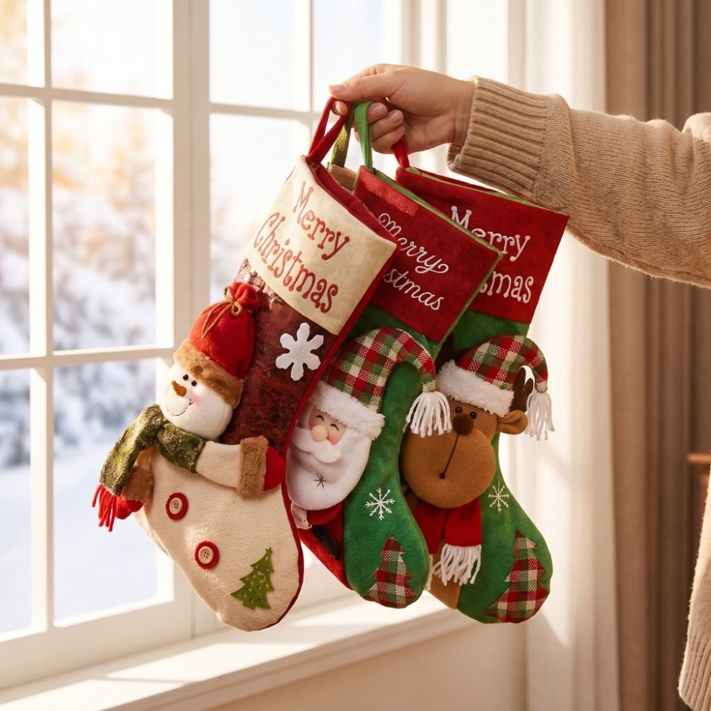 Büyük Kapasiteli Noel Çoraplar - Christmas Stocking Hanging incelemesi ve fiyatı